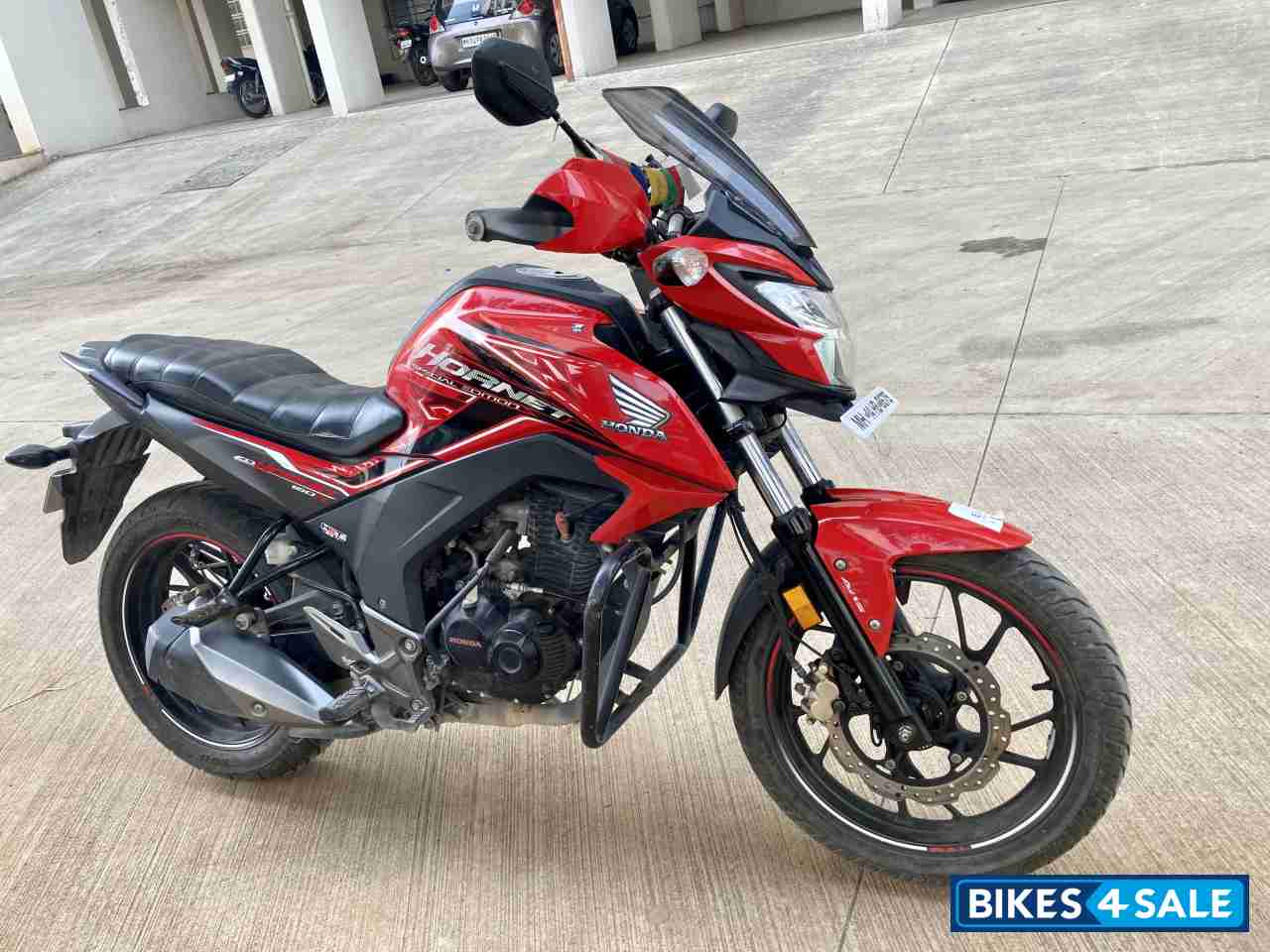 Red Honda CB Hornet 160R ABS