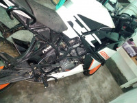 White ,black KTM RC 125