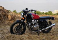 Ravishing Red Royal Enfield Interceptor 650 Twin
