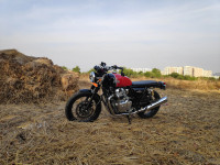 Ravishing Red Royal Enfield Interceptor 650 Twin