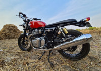 Ravishing Red Royal Enfield Interceptor 650 Twin