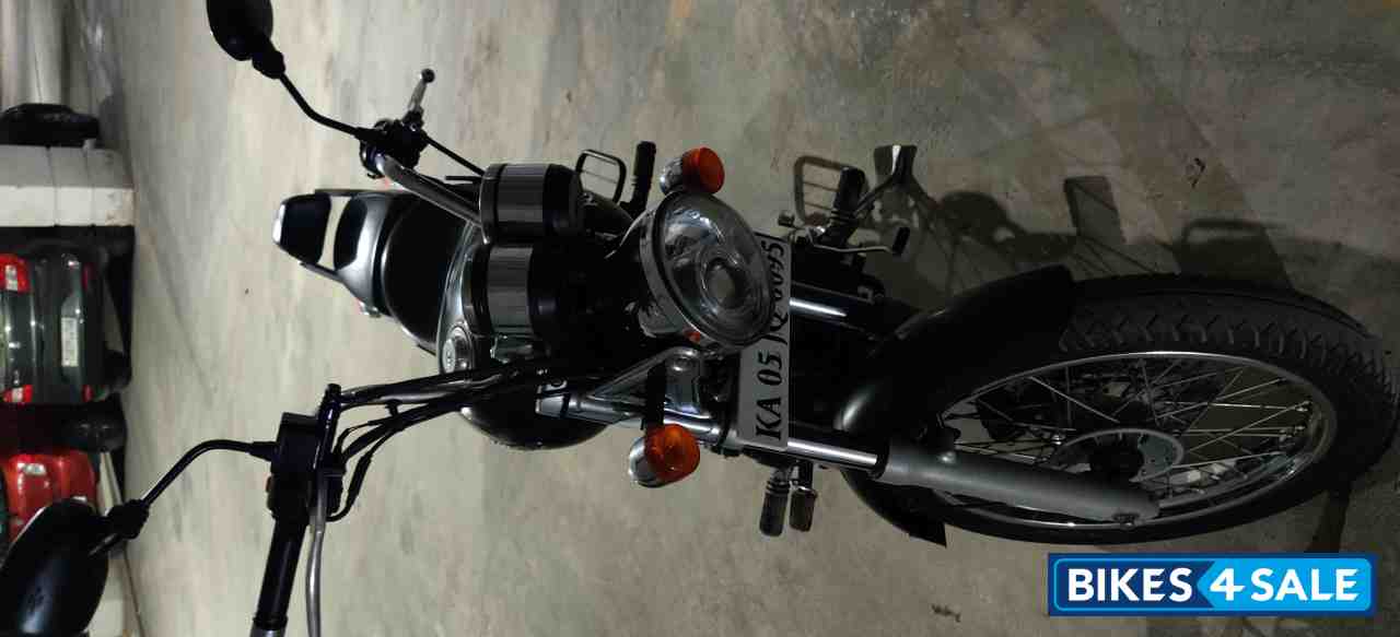 Mat Black Royal Enfield Thunderbird 350