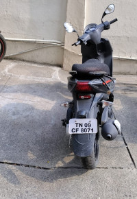 Black Aprilia SR 150