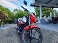 Sports Red Silver Hero Splendor iSmart 110