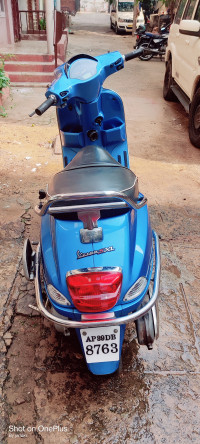 Blue Vespa SXL 125