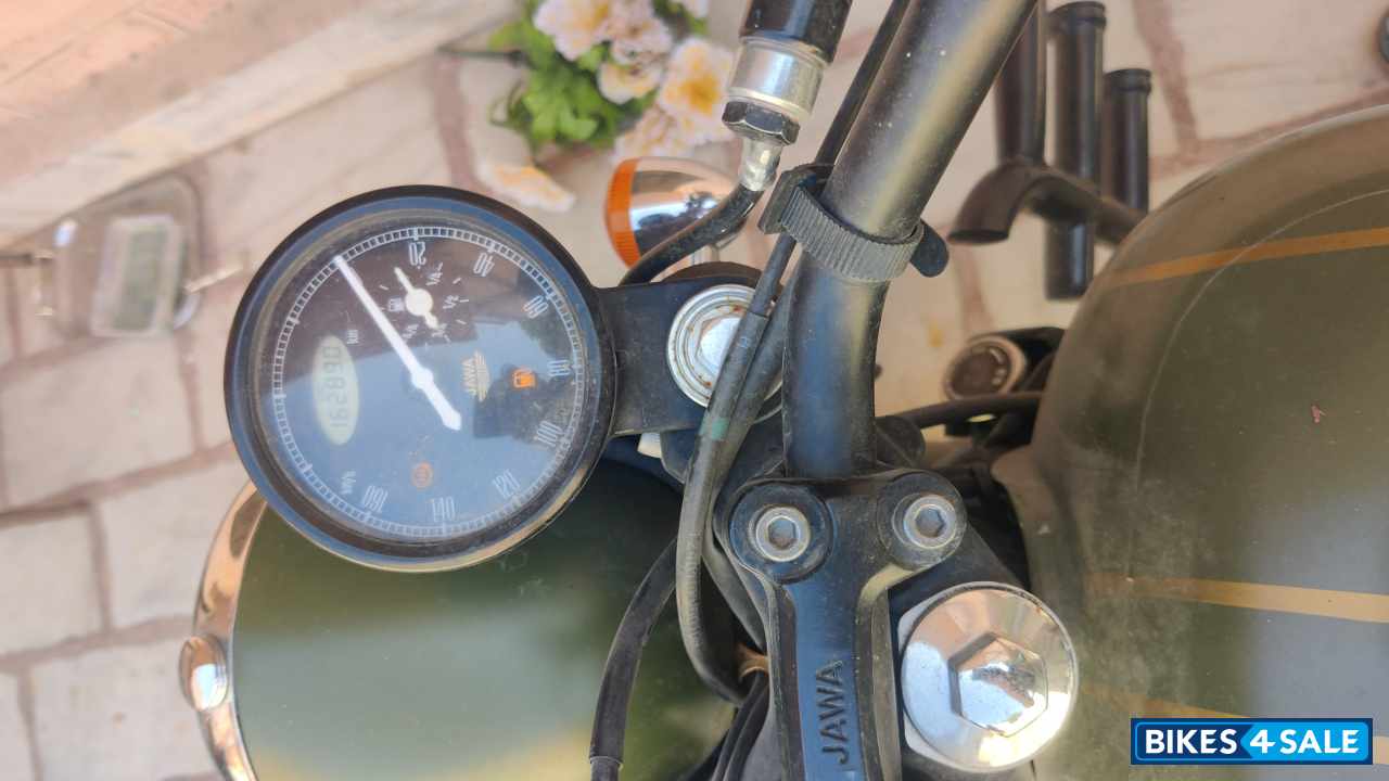 Geletic Green Jawa 42 Dual Channel ABS Orion Red