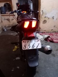 Black Bajaj Pulsar 220F