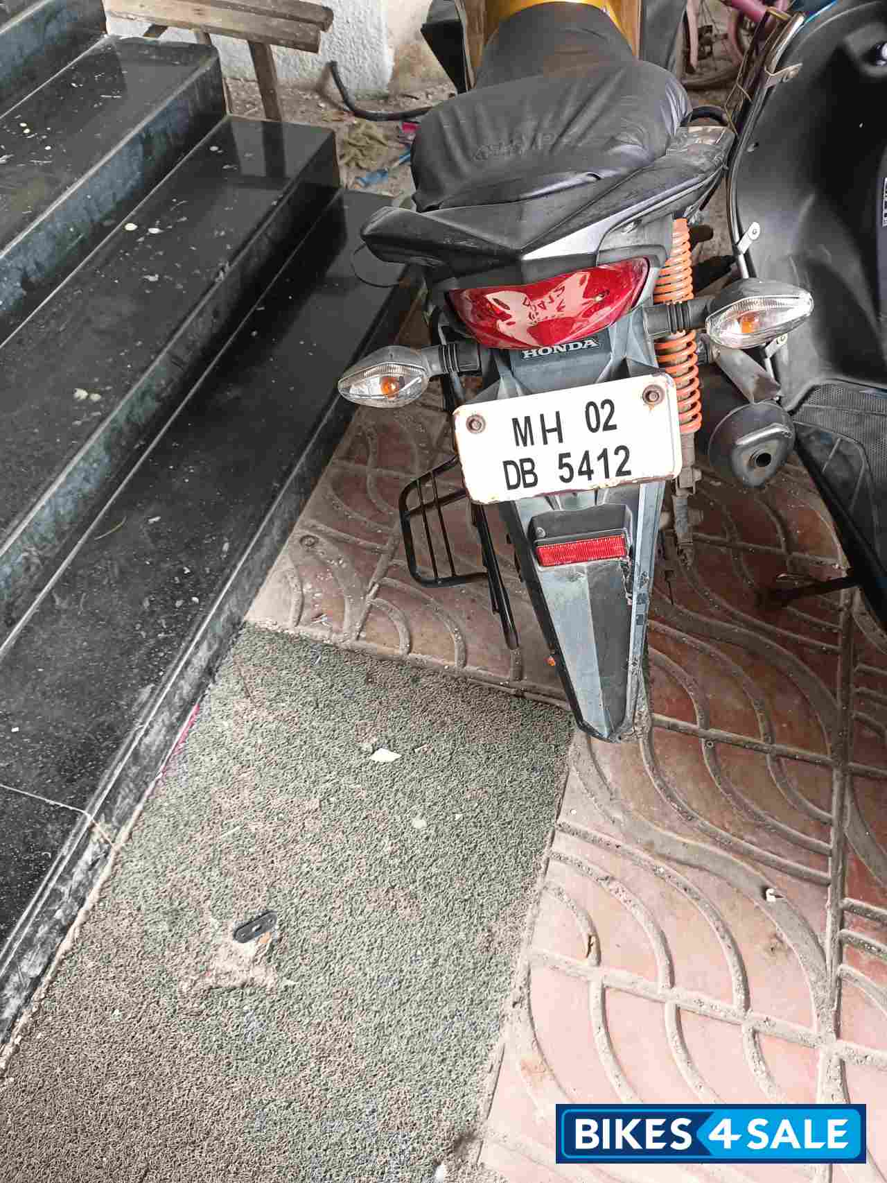 Golden Yellow Honda CB Twister