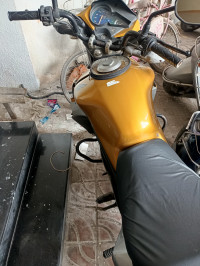 Golden Yellow Honda CB Twister