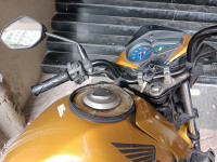 Golden Yellow Honda CB Twister