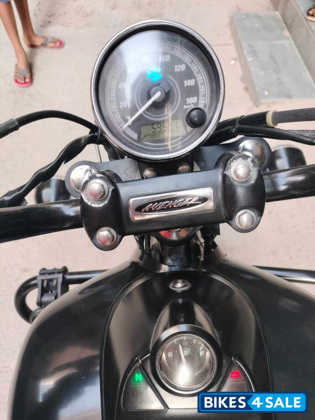 Black Bajaj Avenger Street 220