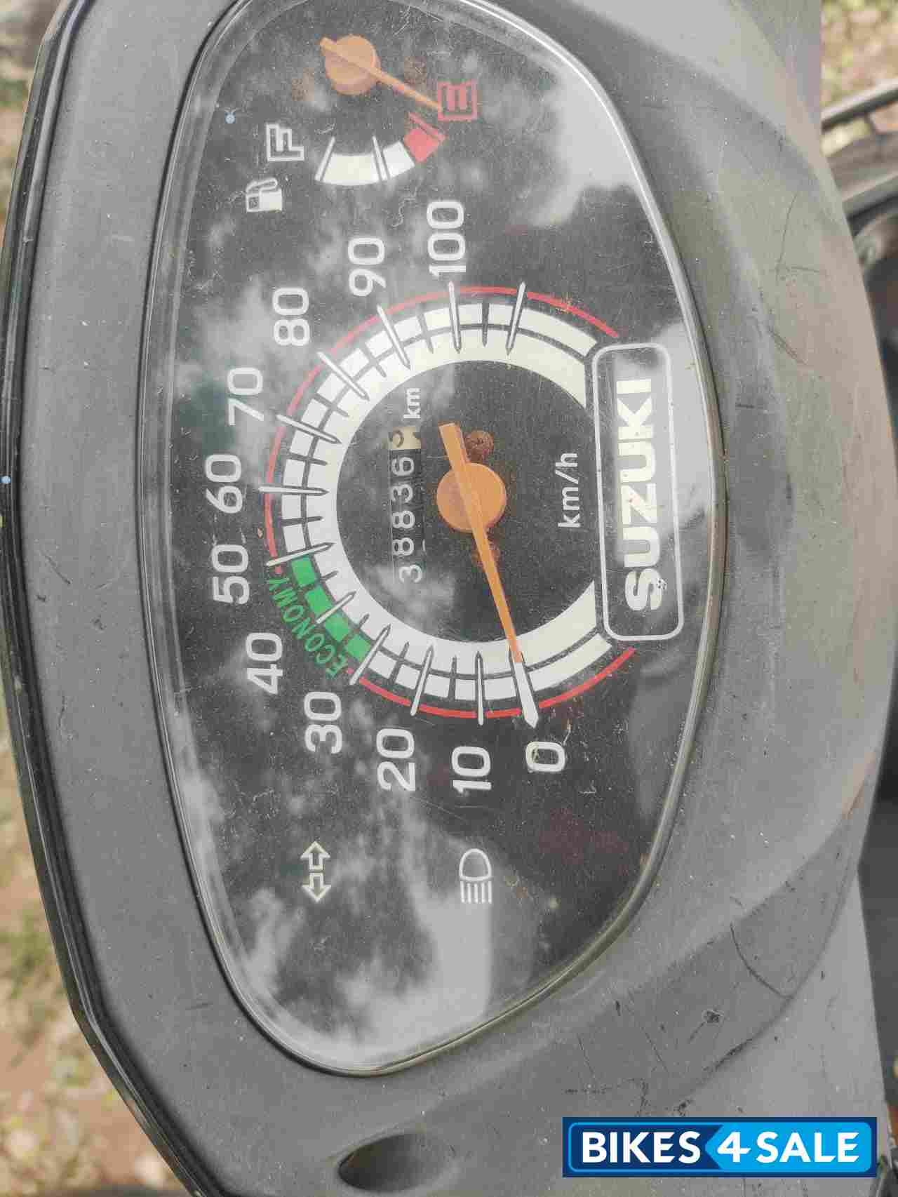 Black Suzuki Lets 110