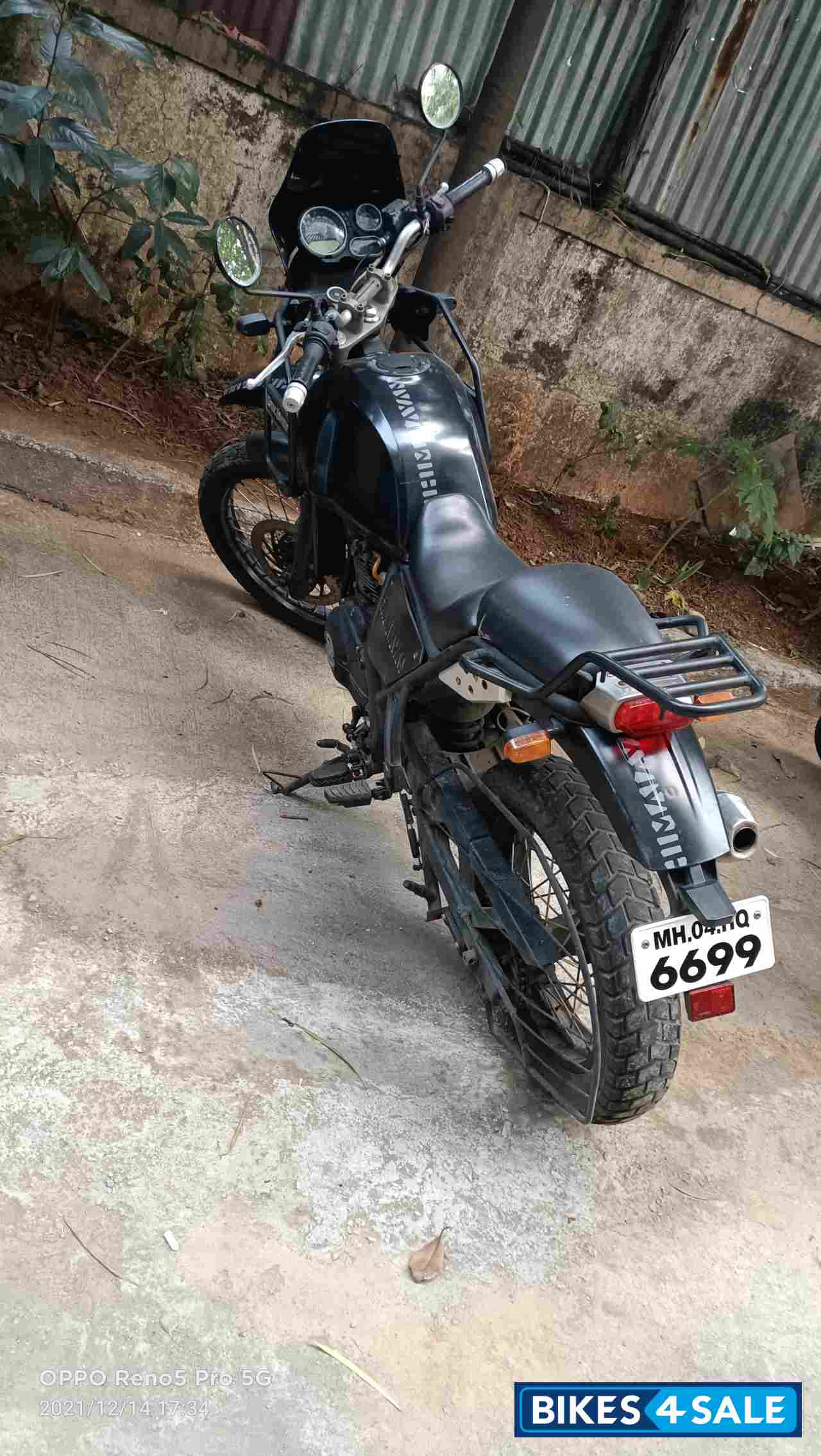 Black Royal Enfield Himalayan