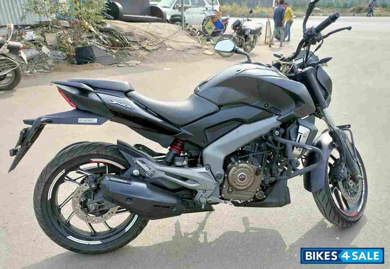 Matt Grey Bajaj Dominar 400 Disc