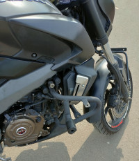 Matt Grey Bajaj Dominar 400 Disc