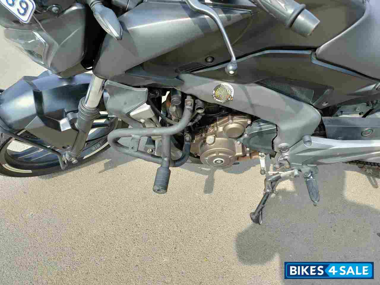 Matt Grey Bajaj Dominar 400 Disc