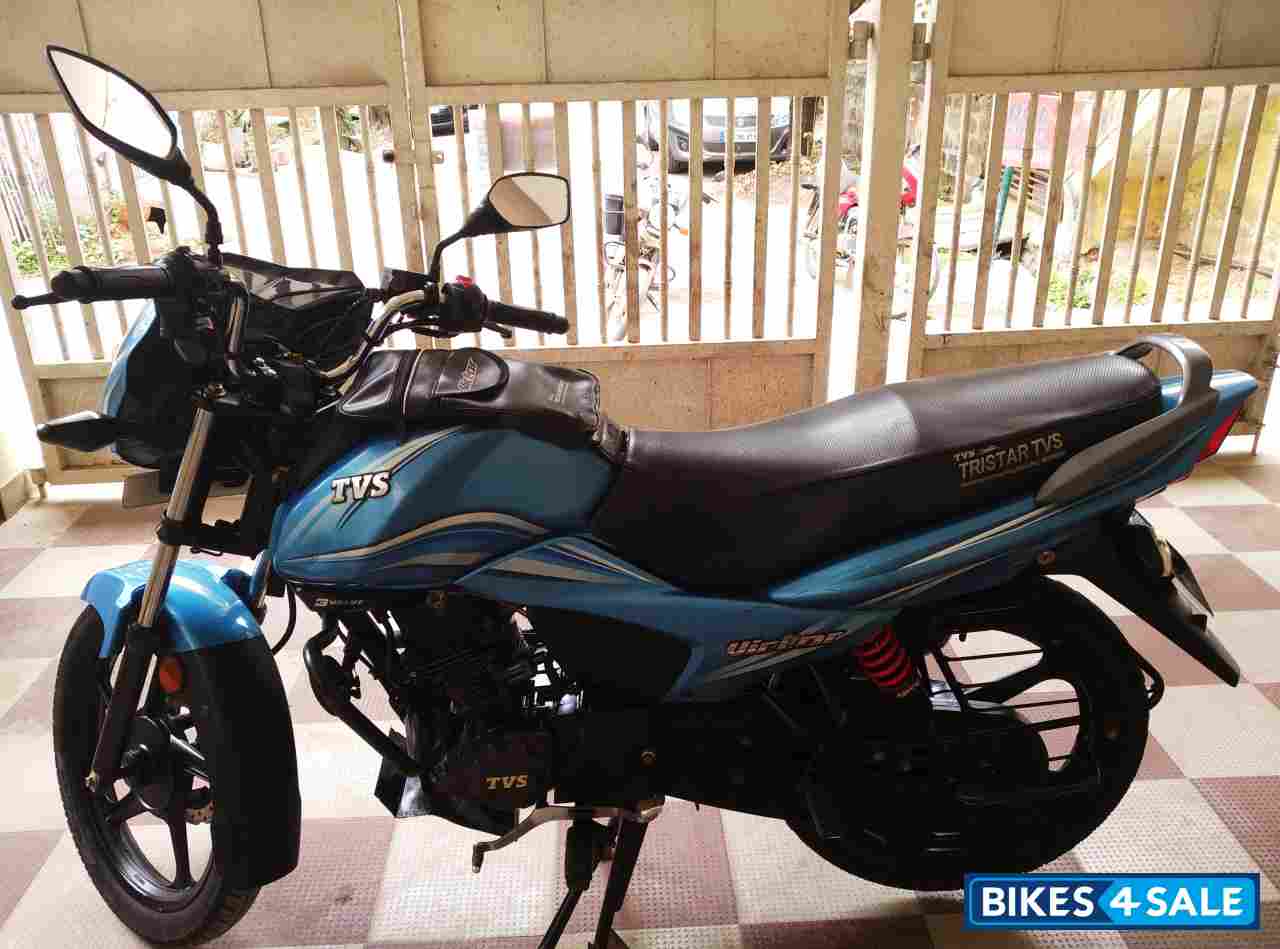 Blue TVS Victor
