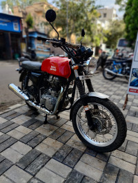 Red Royal Enfield Continental GT 535