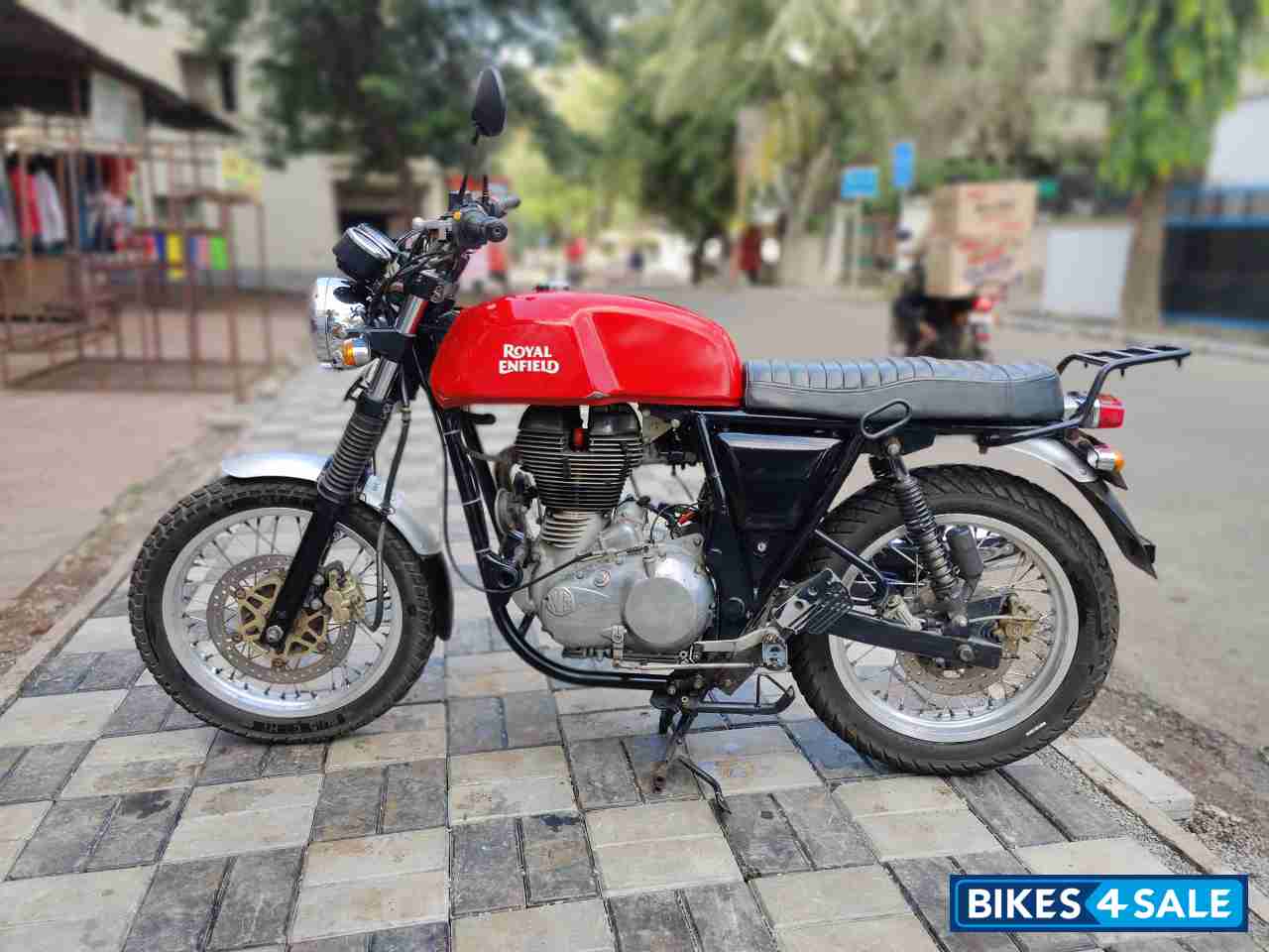 Red Royal Enfield Continental GT 535