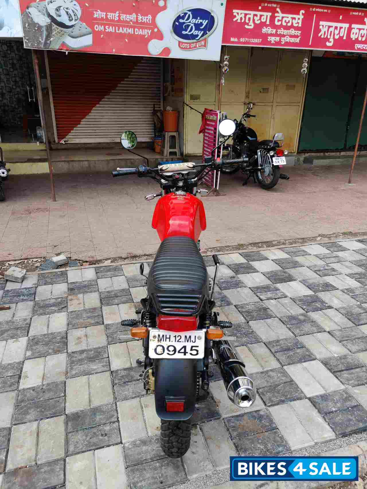 Red Royal Enfield Continental GT 535