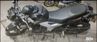Black TVS Apache RTR 160 4V