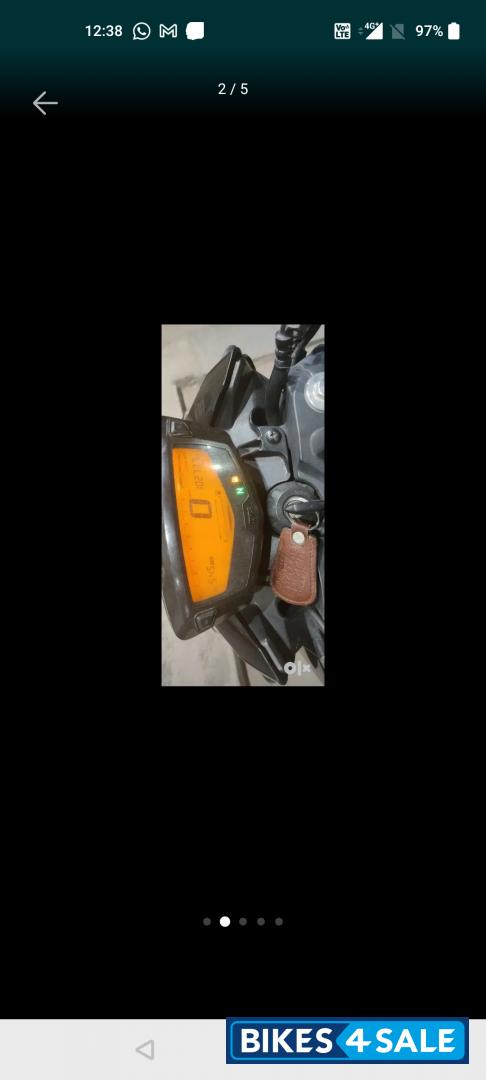 Black TVS Apache RTR 160 4V Black TVS Apache RTR 160 4V