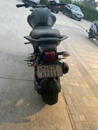 Black Yamaha FZ-S FI V3 BS6