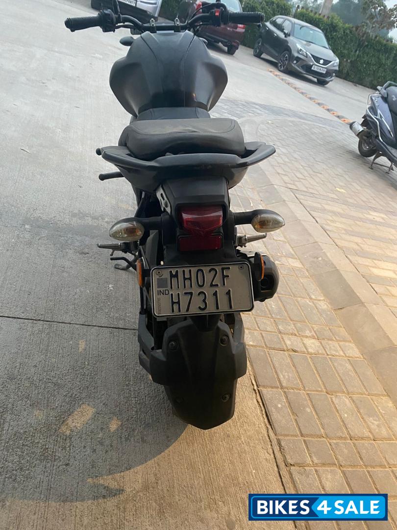 Black Yamaha FZ-S FI V3 BS6