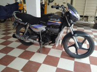 Grey With Blue Hero Super Splendor