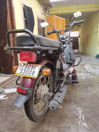 Purple TVS XL100 Heavy Duty i-TOUCHstart BS6