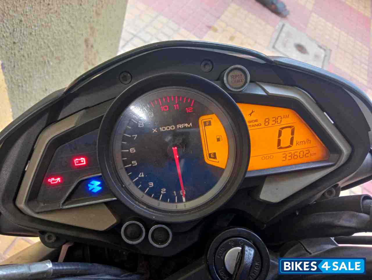 Grey Bajaj Pulsar NS 160 BS6