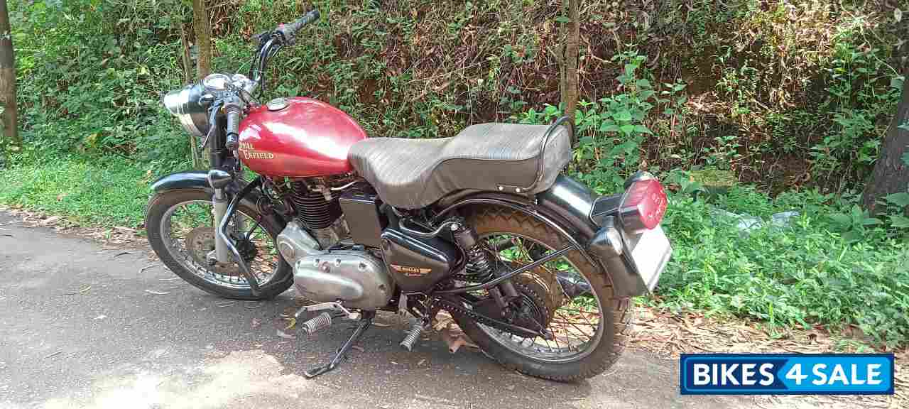 Red Royal Enfield Bullet Electra
