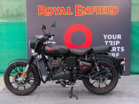 Black Royal Enfield Classic 350 Dual Channel BS6