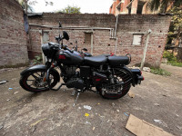 Black Royal Enfield Classic 350 Dual Channel BS6