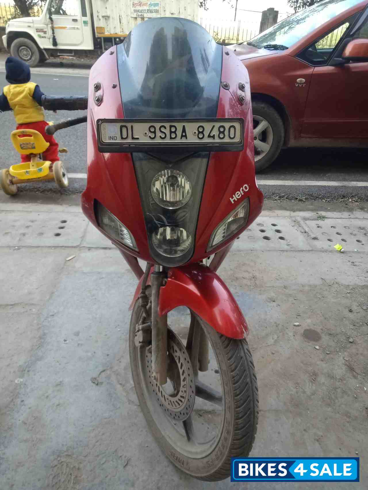 Red Hero Karizma ZMR