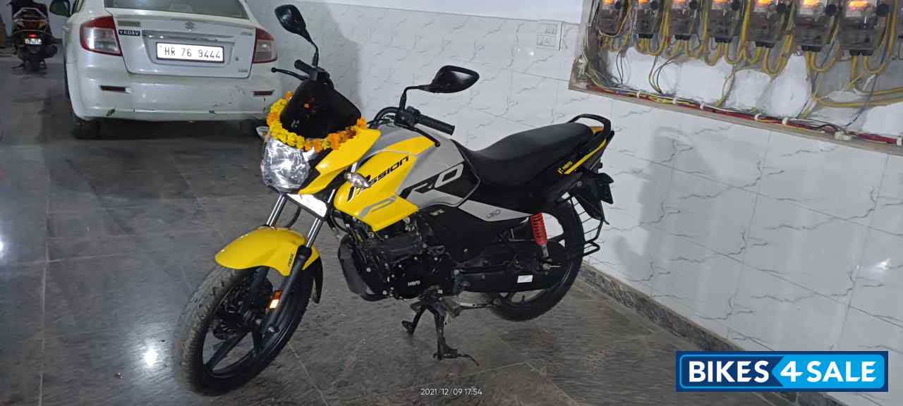 Moon Yellow Hero Passion Pro BS6