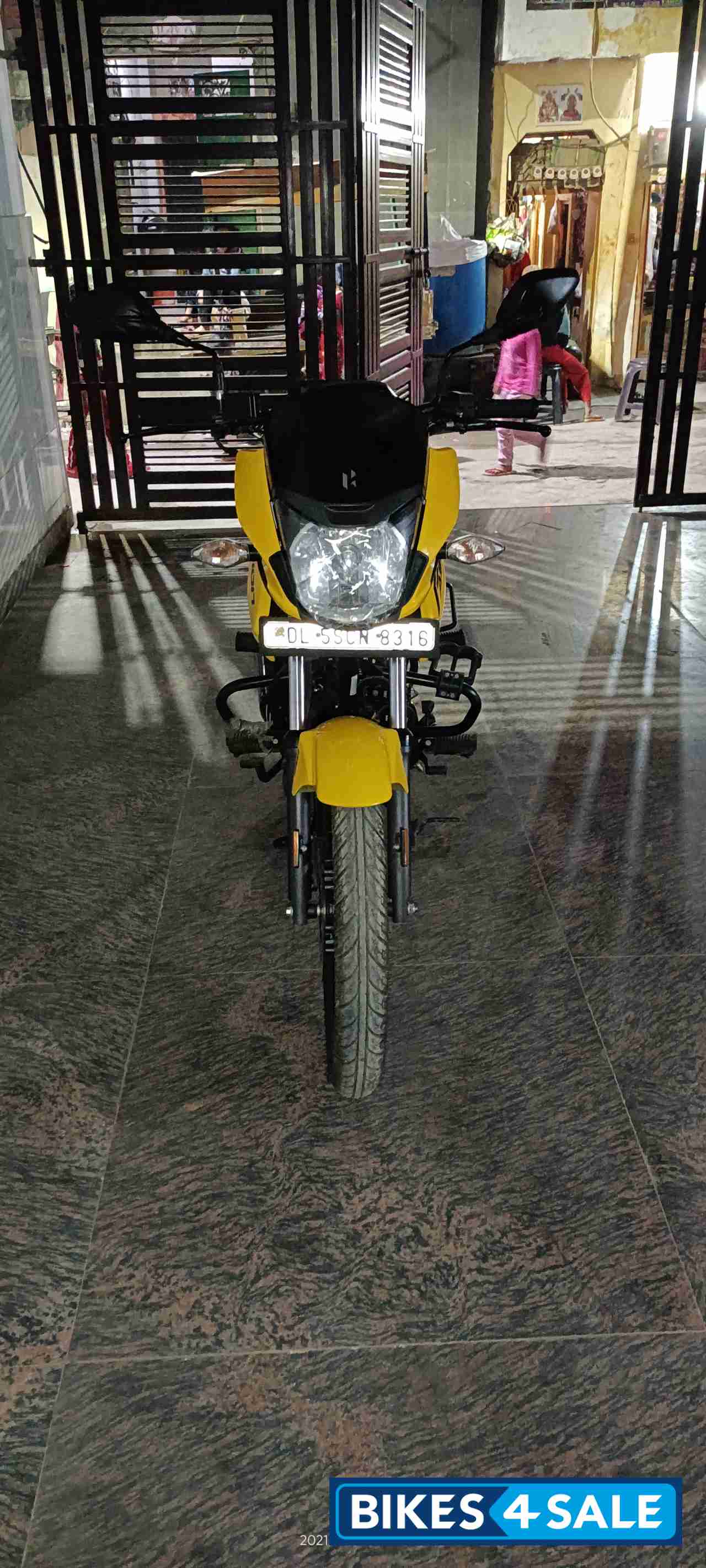 Moon Yellow Hero Passion Pro BS6