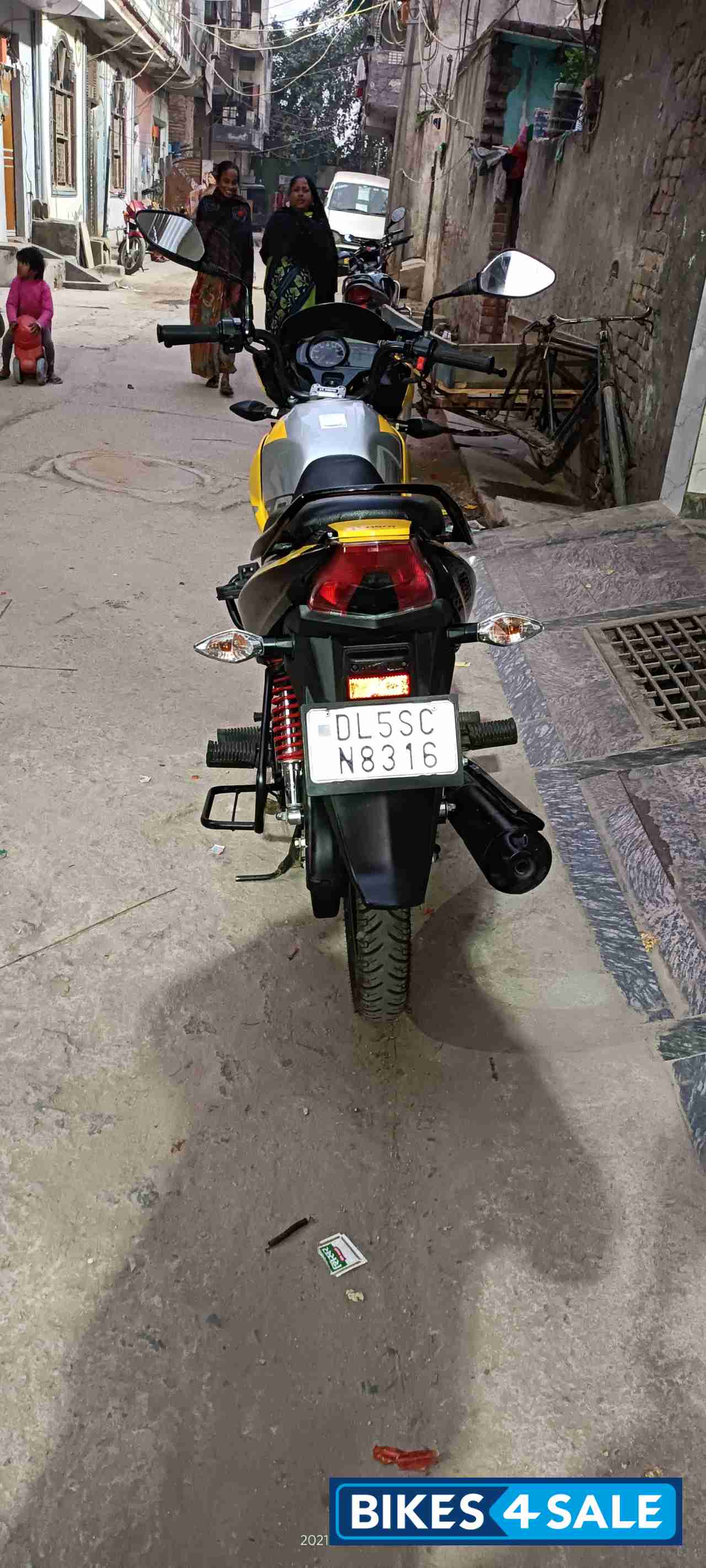 Moon Yellow Hero Passion Pro BS6