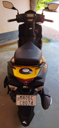 Yellow Black TVS NTORQ 125 Race Edition BS6
