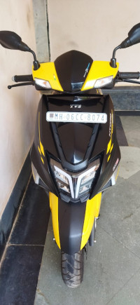 Yellow Black TVS NTORQ 125 Race Edition BS6
