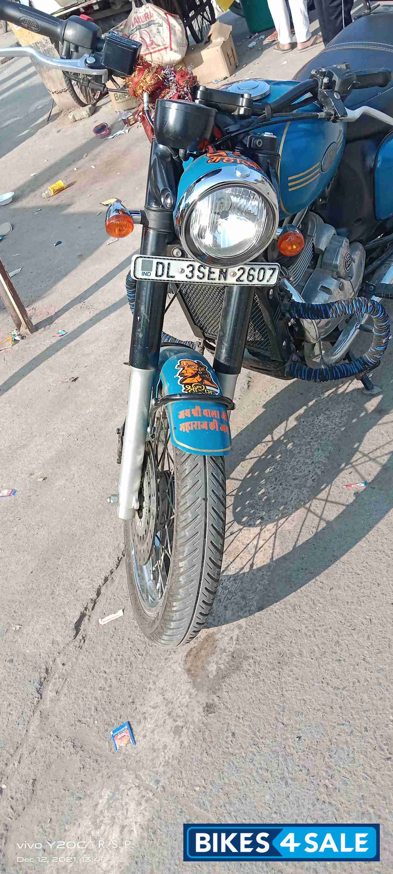 Starlight Blue Jawa 42 Dual Channel ABS Orion Red