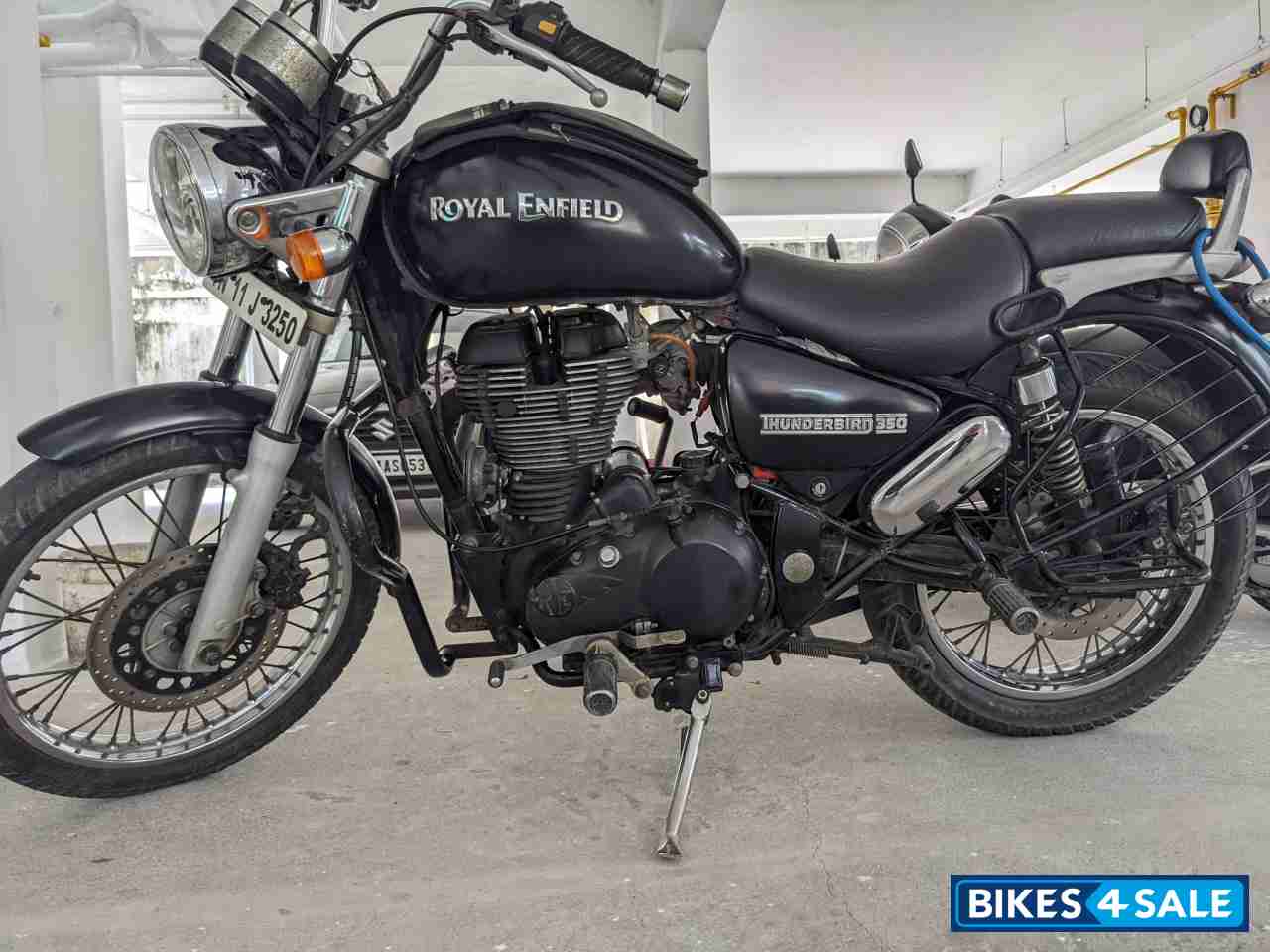 Matt Black Royal Enfield Thunderbird 350