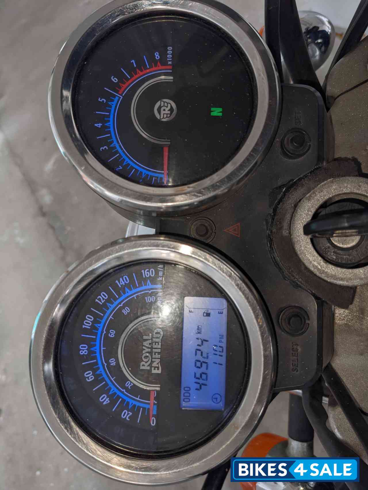 Matt Black Royal Enfield Thunderbird 350