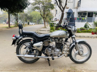 D. Silver Royal Enfield Bullet Electra