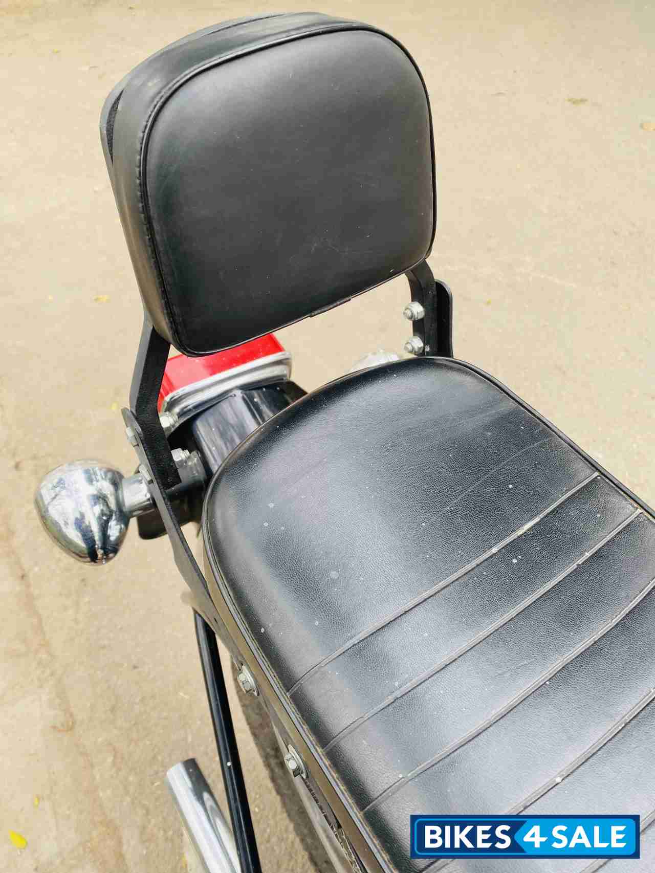 D. Silver Royal Enfield Bullet Electra