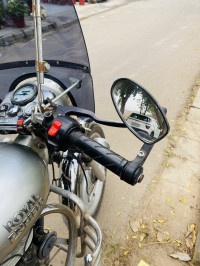 D. Silver Royal Enfield Bullet Electra