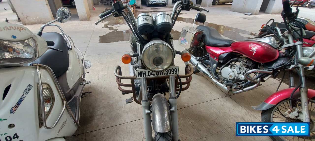 Grey Royal Enfield Thunderbird 350