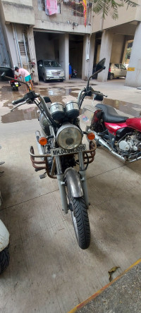 Grey Royal Enfield Thunderbird 350