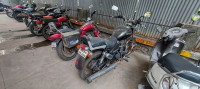 Grey Royal Enfield Thunderbird 350