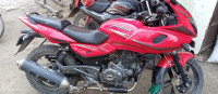 Red Bajaj Pulsar 220F